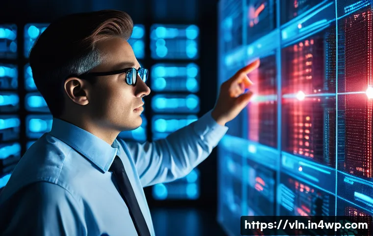 취약점 관리와 보안 감사의 관계 - **Image Prompt 1: Proactive Vulnerability Management**
A highly detailed, futuristic image of a ...